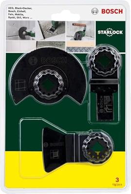 Bosch Accessoires 3-delige starterset "tegels" voor multitools - 2607017324 - thumbnail