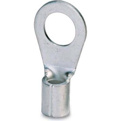 Phoenix Contact 3240136 Ringkabelschoen Dwarsdoorsnede (max.): 240 mm² Schachtdiameter: 17 mm Ongeïsoleerd Zilver 10 stuk(s)