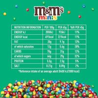 M&M&apos;S Minis chocolade snoepjes maxi 360g bij Jumbo - thumbnail