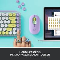 Logitech POP Keys Wireless Mechanical Keyboard With Emoji Keys toetsenbord Universeel Bluetooth QWERTY Engels Muntkleur - thumbnail