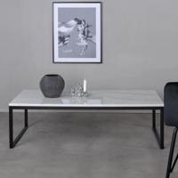 Nohr Salontafel 'Lenton' Marmer, 120 x 60cm, kleur Wit - thumbnail