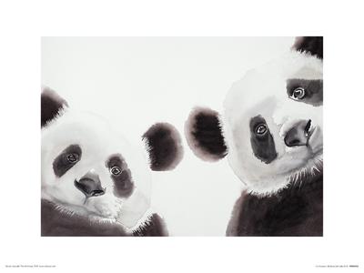 Twee Reuzenpanda's Art Print Aimee Del Valle 30x40cm Twee Reuzenpanda's Art Print Aimee Del Valle 30x40cm