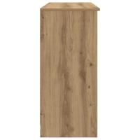 Dressoir lade 101x35x76 cm spaanplaat artisanaal eikenkleurig - thumbnail