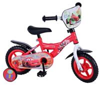 Disney Autos Disney cars kinderfiets - jongens - 10 inch - rood - doortrapper - thumbnail