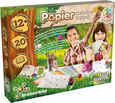 Brandunit Papier recyclen van science 4 you, experimenteer set