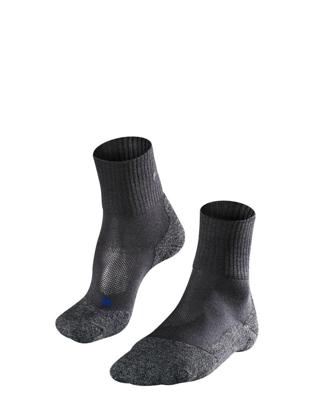 Falke TK2 Explore Cool Korte Wandelsok Heren Asphalt Mel. 46-48 Falke TK2 Explore Cool Korte Wandelsok Heren Asphalt Mel. 46-48