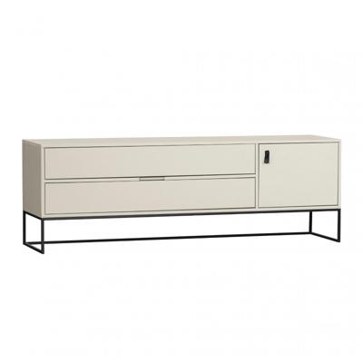 WOOOD TV-meubel 'Silas' Grenen, 180cm, kleur Dust