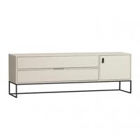 WOOOD TV-meubel 'Silas' Grenen, 180cm, kleur Dust - thumbnail