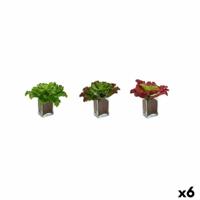 Decoratieve plant Lakens Groot Tweekleurig Plastic 31 x 24 x 31 cm (6 Stuks) - thumbnail