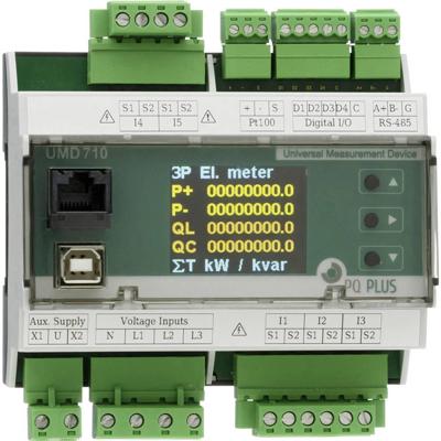 PQ Plus UMD 710A Digitaal DIN-railmeetapparaat