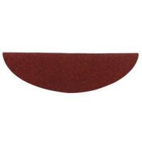 VidaXL Trapmatten zelfklevend 10 st 56x17x3 cm bordeaux rood halfrond - thumbnail