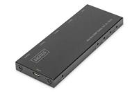 Digitus DS-45323 4 poorten HDMI-splitter LED-weergave, Met metalen behuizing, Ultra HD-geschikt 4096 x 2160 Pixel Zwart - thumbnail