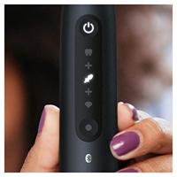 Oral-B iO 5-pack, 2 stuks, zwart-witte elektrische tandenborstels, 2 opzetborstels - thumbnail