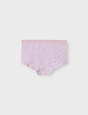 Name it meisjes hipster 2-pak - Lilac Dots - Paarse - roze meisjes onderbroeken katoen