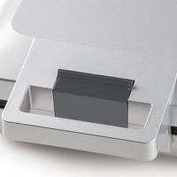 DOMO DO9250W Wafelijzer Anti-aanbaklaag, Controlelampje, Inklapbaar Zilver - thumbnail