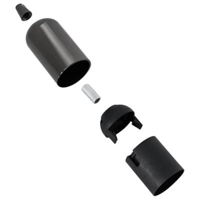 Lamphouders 2 st glanzend zwart E27 Lamphouders 2 st glanzend zwart E27