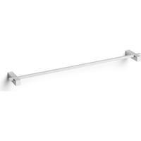 Zack Carvo Handdoekhouder - 66cm - enkel - geborsteld RVS 40482 - thumbnail