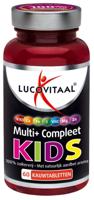 Lucovitaal Multi+ Compleet Kids Kauwtabletten Aardbei Ananas - thumbnail