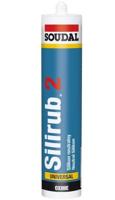 Soudal silirub 2 | siliconenkit | basalt grijs ral 7012 | 300 ml - 100868 - thumbnail