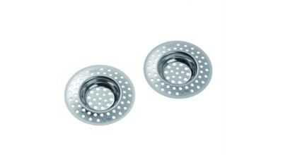 Westmark gootsteenzeefjes 7 cm rvs 2 stuks