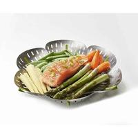 Joseph Joseph - Bloom Steel Stomer Opvouwbaar - RVS - 16 cm - Joseph J - thumbnail