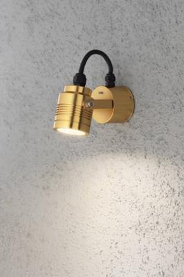 Monza 7903 wandlamp LED messing 7903-800