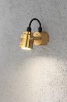 Monza 7903 wandlamp LED messing 7903-800 - thumbnail