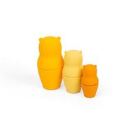 BigJigs Bijtspeelgoed - nesting bears - vanaf 12mnd - thumbnail