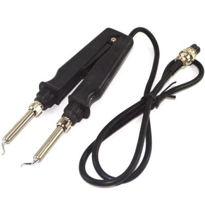 Double Soldering Iron Tweezers 902 Handle Pliers Electric Soldering Iron Clip Soldering Station Accessoires(902)