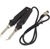 Double Soldering Iron Tweezers 902 Handle Pliers Electric Soldering Iron Clip Soldering Station Accessoires(902) - thumbnail
