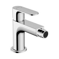 Hansgrohe Bidetmengkraan Rebris S Eengreeps Met Safetyfunctie en Trekwaste Chroom - thumbnail