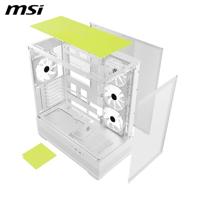 MSI MSI GEH Midi MAG PANO 110R PZ WHITE Midi-tower PC-behuizing Wit 4 voorgeïnstalleerde LED-ventilators - thumbnail