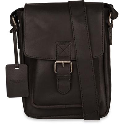 BURKELY leren crossbody tas Vintage Luke zwart BURKELY leren crossbody tas Vintage Luke zwart