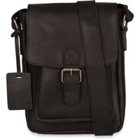 BURKELY leren crossbody tas Vintage Luke zwart - thumbnail