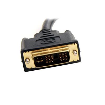 StarTech.com DVI naar 2x VGA 30cm splitter kabel - DVI-I analoge dual VGA Y-kabel - mannelijk/2xfemale - DVI/VGA-adapter vergulde contacten