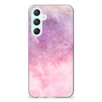 Smartphone hoesje Samsung Galaxy S23 FE Pink Purple Paint - thumbnail