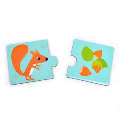 Puzzelduo Aan tafel! DJECO blauw