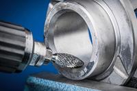 PFERD TOOLS 21001015 Freesstift Hardmetaal Vlam Lengte 60 mm Afmeting, Ø 8 mm Werklengte 20 mm Schachtdiameter 6 mm 1 stuks - thumbnail