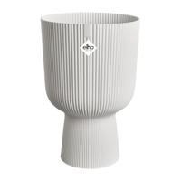 Bloempot - Elho - Vibes Fold Coupe - Wit - L 30 x B 29,5 x H 45 cm - Binnen - 100% gerecycled - thumbnail