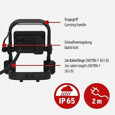 Brennenstuhl LED-bouwlamp JARO 1060 M, 1150lm, 10W, 2m H07RN-F 3G1,0, IP65 - 1171250143 - thumbnail