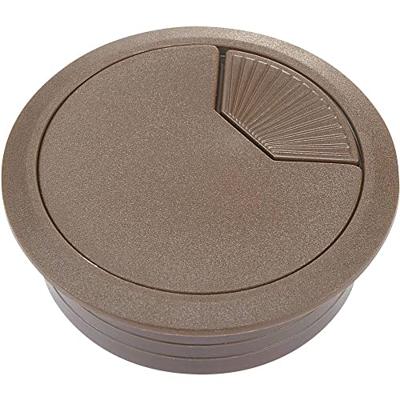 TRU COMPONENTS WP50BN Kabeldoorvoering Voor werkblad Montagegat: 50 mm ABS Bruin 1 stuk(s)