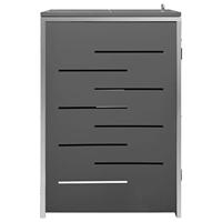 Containerberging enkel 69x77,5x112,5 cm roestvrij staal - thumbnail