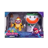 The Super Mario Galaxy Movie Action Figures - Bowser Jr. with Clown Car - thumbnail