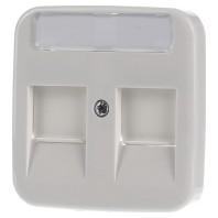 Busch-Jaeger Afdekking Modulaire jack insert Crème-wit, Parel-wit 2CKA001753A8022
