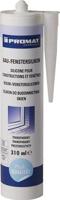 Promat/Tecwerk Bouw-/siliconen ruitenkit | transparant | 310 ml | patroon - 4000340006 - thumbnail
