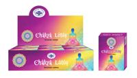 Green Tree Wierook Kegel Chakra Lotus (12 pakjes) - thumbnail