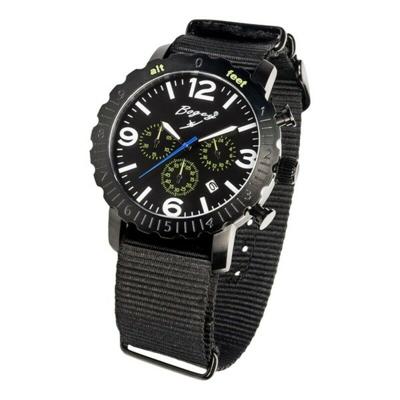 Bogey BSFS002GRBK (Ø 44 mm) Heren horloge