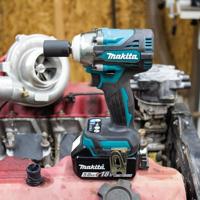 Makita Makita DTW300RTJ - Schlagschrauber - schnurlos DTW300RTJ Accu-slagmoersleutel 18 V 5 Ah Incl. 2 accus, Incl. lader, Incl. koffer - thumbnail