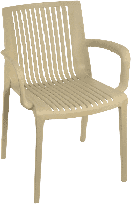 Stretto tuinstoel taupe