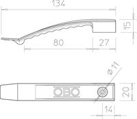OBO Bettermann 2205052 Kabelklem 50 stuk(s) - thumbnail
